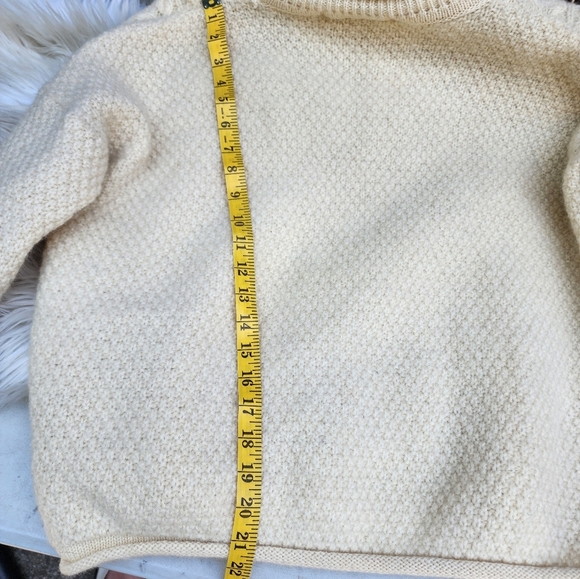 Blarney rolled neck cable‎ sweater L- XL - Picture 11 of 12